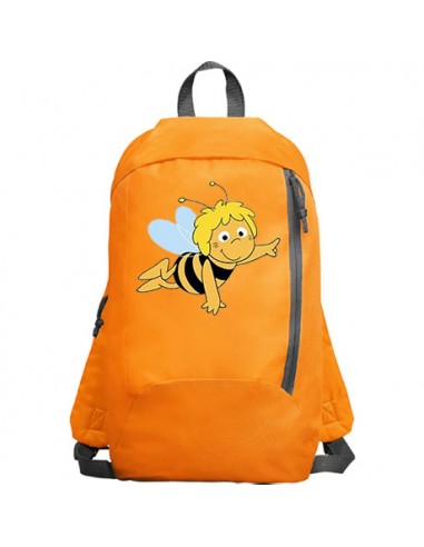 MOCHILA CON BOLSILLO FRONTAL ABEJA MAYA