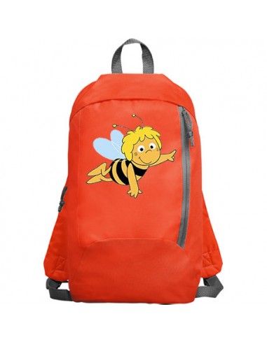 MOCHILA CON BOLSILLO FRONTAL ABEJA MAYA