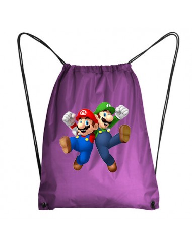 MOCHILA CORDONES MARIO&LUIGGI